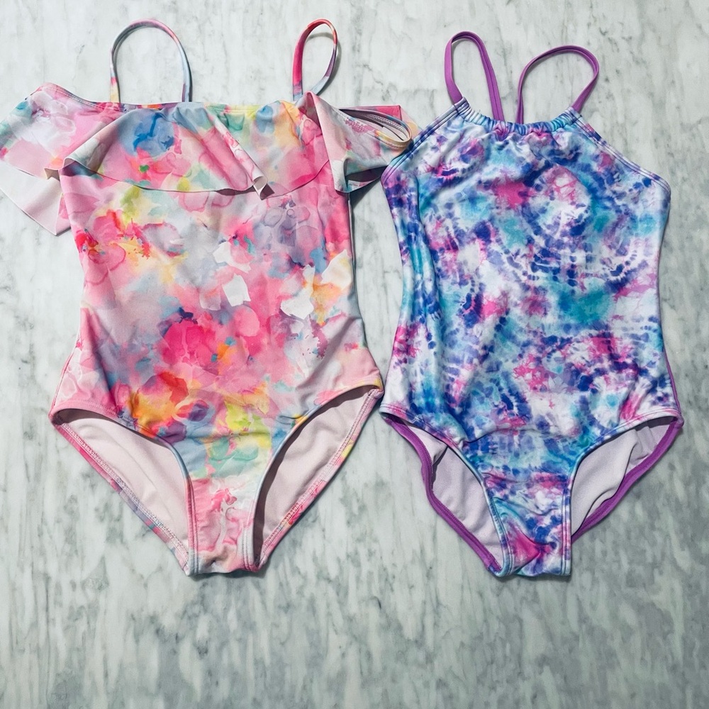 Cat & Jack Multicolor Swimsuits size 8